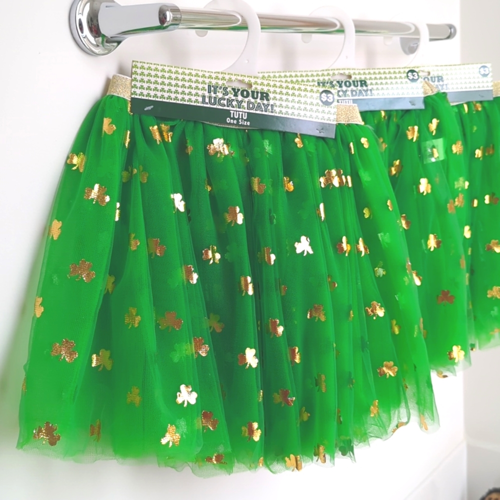 Set of 3 St Patrick's Day tutu's